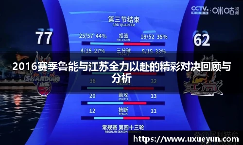 2016赛季鲁能与江苏全力以赴的精彩对决回顾与分析